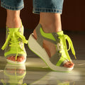 Women's sandals with laces – lightweight and breathable