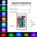 LED-Unterwasserlicht mit Fernbedienung für Pool und Whirlpool