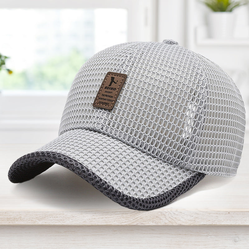 Mesh-Baseballkappe mit UV-Schutz für Sommer-Aktivitäten