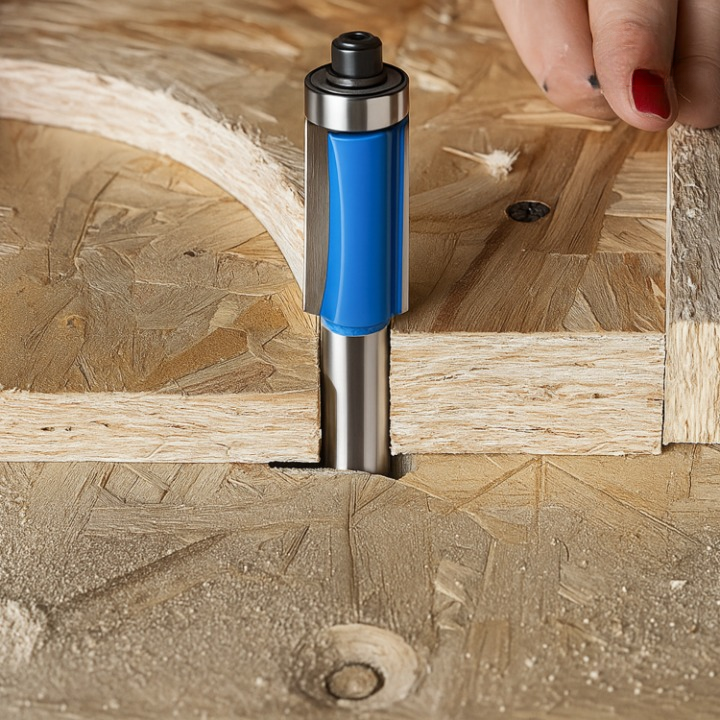 Entgratungsset 4-teilig – Glatte Kanten an Metall und Holz