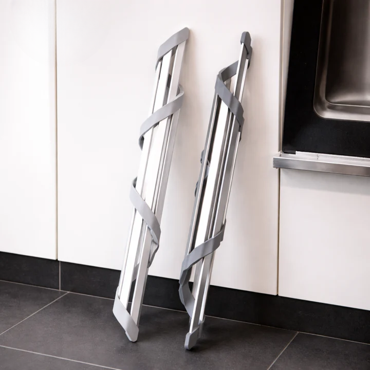 Triangular Corner Kitchen Organizer – Drains Directly into the Sink