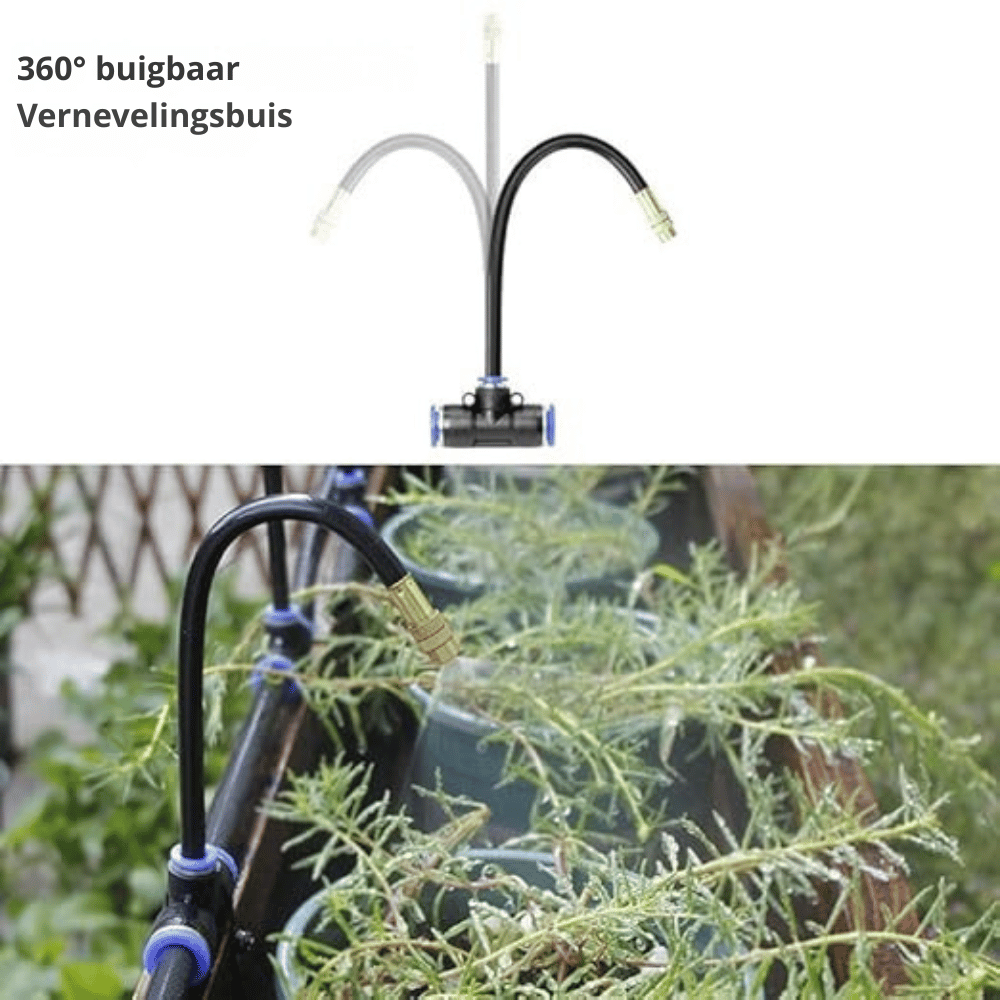 Irrigation system with adjustable sprayers