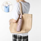 Compact umbrella with 360° rotating handle