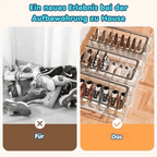 Transparent stackable shoe boxes with front opening