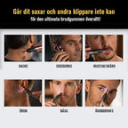 Precision trimmer with LED light – Ultra-thin for nose and ears