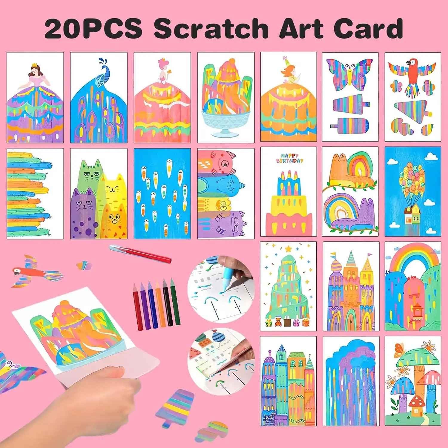 Squeegee Art Painting Set – Relaxed Beautiful Art in One Stroke