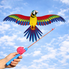 Children's kites with fishing rod handle – Easy control