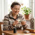 Sewing aid with needle threader and seam ripper
