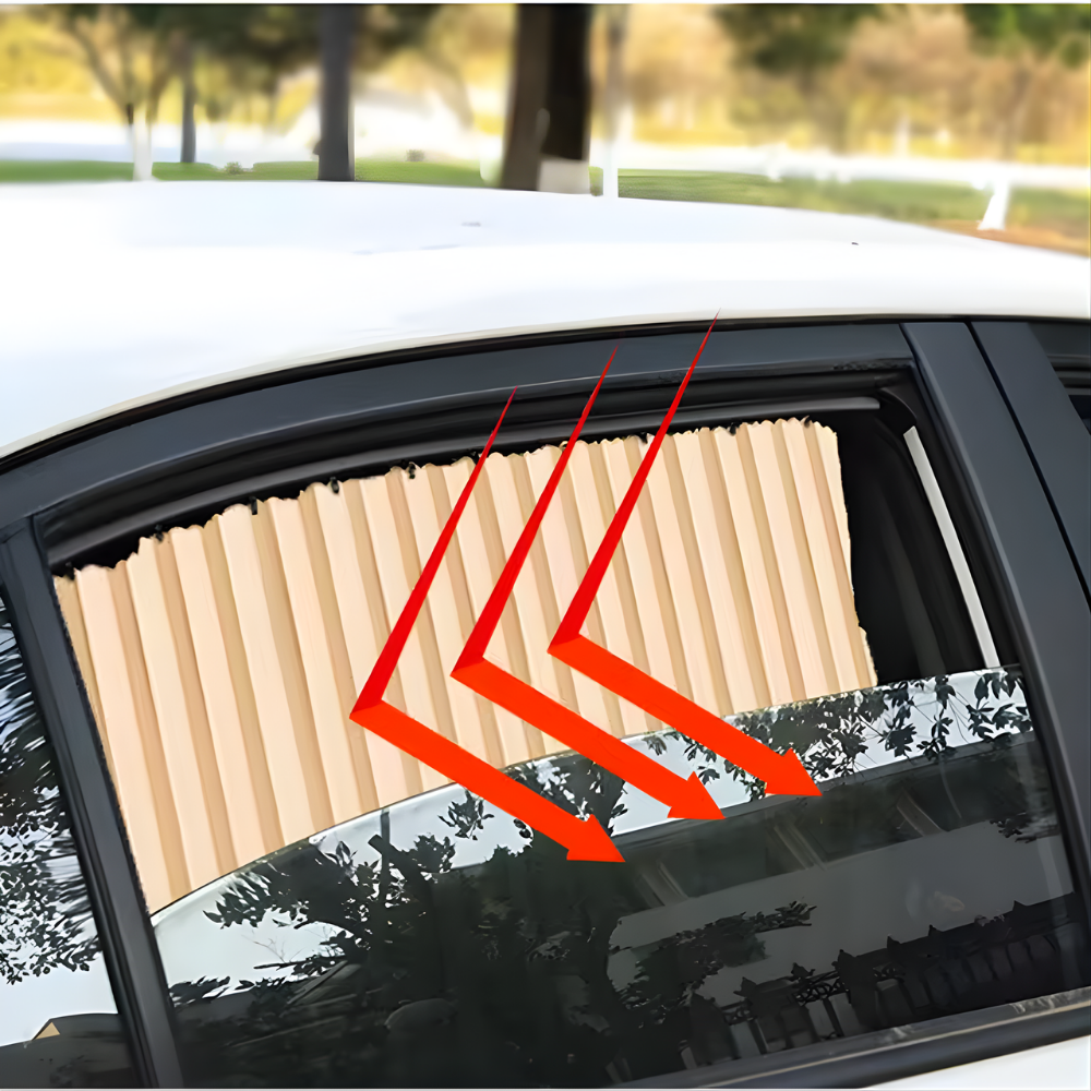 Car Magnetic Sunshade – Privacy and Heat Protection