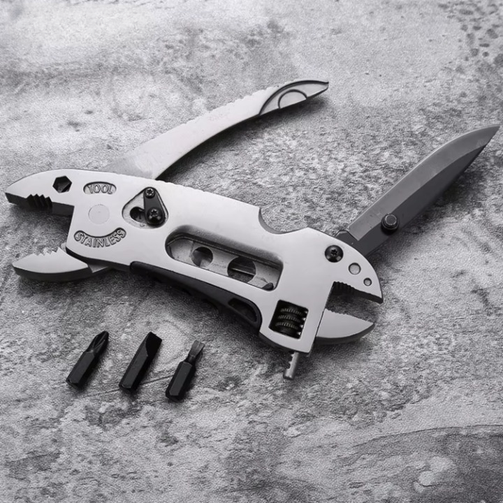 Multitool 9-in-1 mit Edelstahl-Klinge