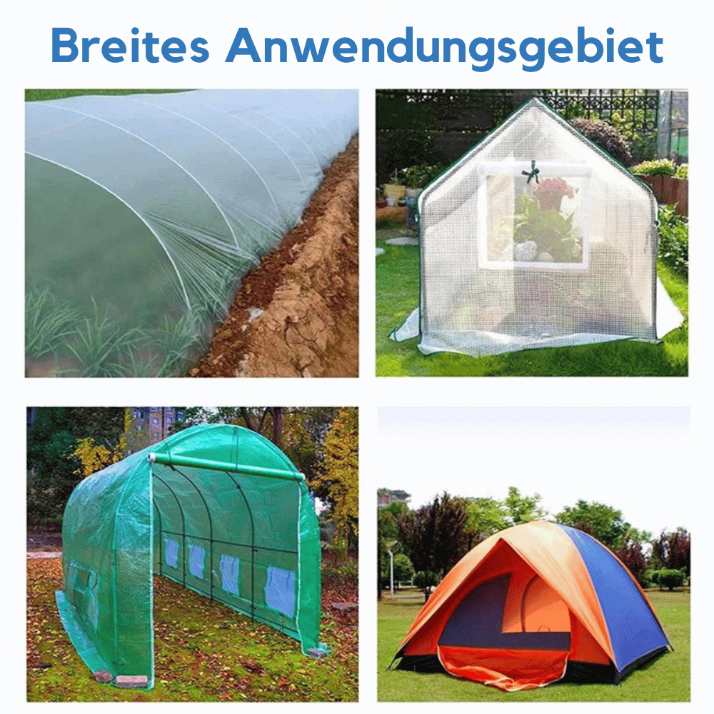 Gewächshaus Reparaturband transparent – Wetterfest für alle Breiten
