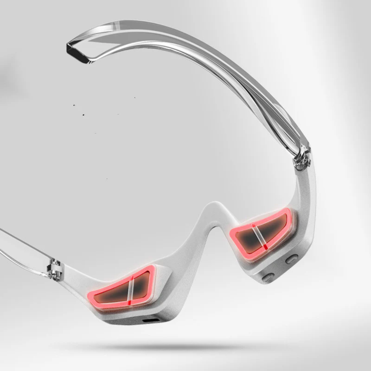 LED-Rotlichttherapie-Brille für Augenpartie