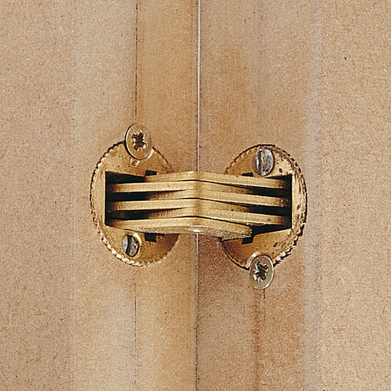 Concealed Brass Hinges – Invisible Cylinder Hinges - Set of 4
