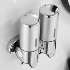 Wall-mounted soap dispenser – 500 ml capacity with pump mechanism