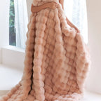 Plüsch-Wolldecke Flauschig – Weich und Warm