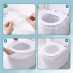 Disposable Toilet Seat Covers – Hygiene Protection for On the Go - Pack of 50