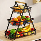 Iron basket with handle – Removable beads, 2- or 3-layer