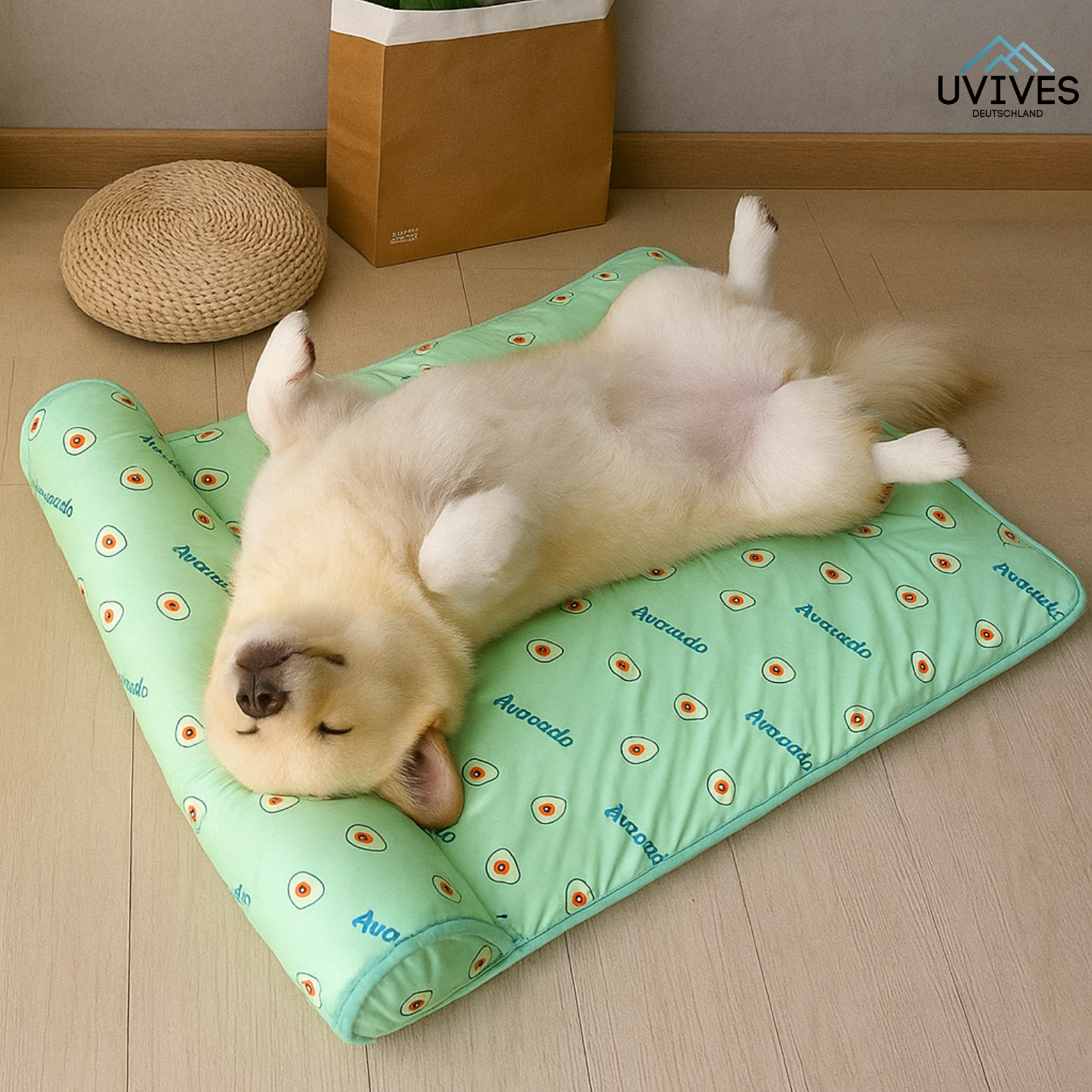 Cooling Mat Ice Silk for Dogs and Cats – Self-Cooling Without Electricity