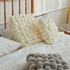 Woven Knot Cushion – Soft Seat Cushion for Living Room & Bedroom
