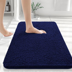 Chenille Bath Mat – Non-Slip, Super Soft, and Extra Absorbent