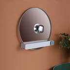 Wall glove holder without drilling