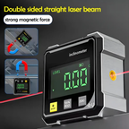 Digitaler Winkelmesser mit Laser und Magnetbasis