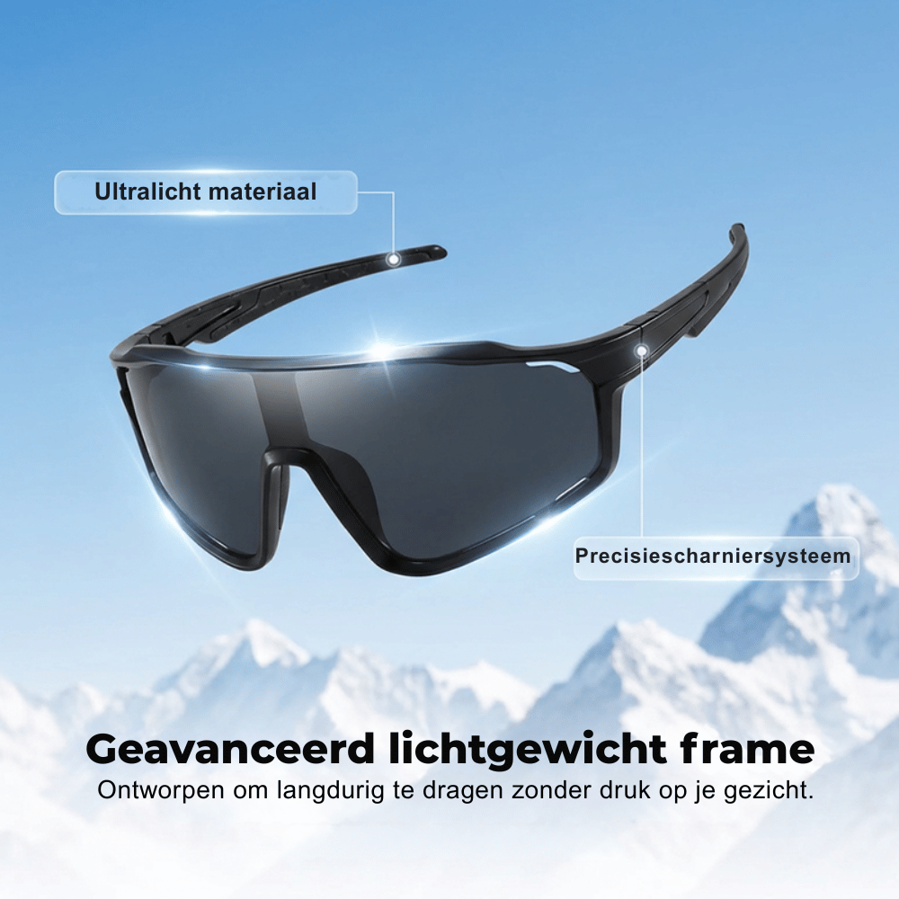 Sport-Sonnenbrille mit adaptiven Gläsern