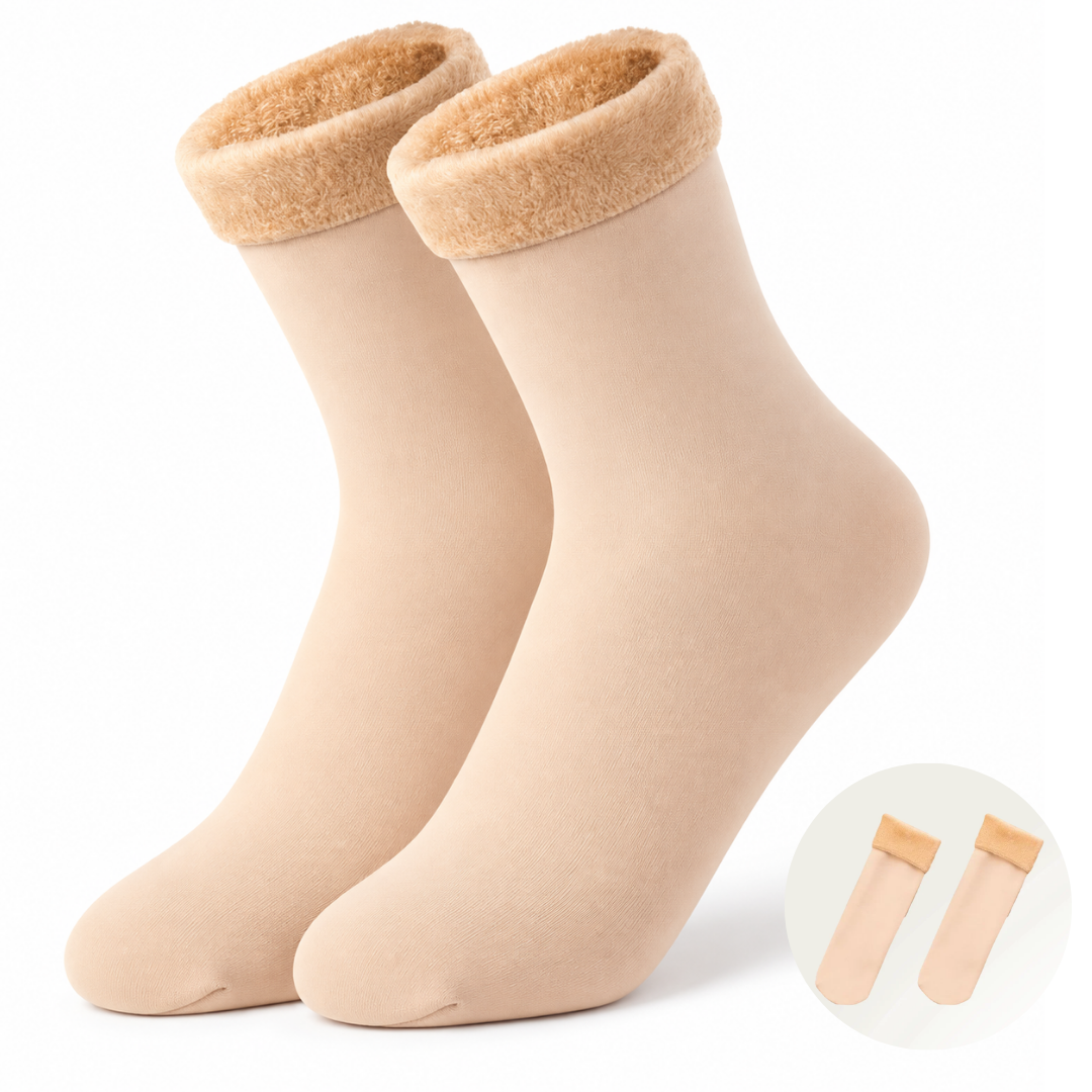 Thermosocken mit weichem Innenfutter