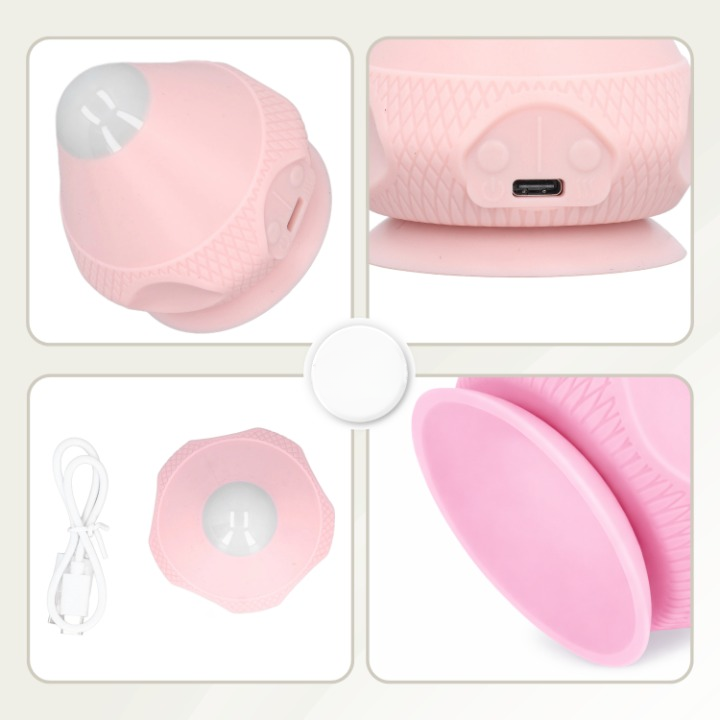 Massage Ball mit Saugnapf für Selbstmassage