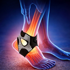 Ankle brace with Velcro closure for stability