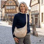 Leichte Nylon-Umhängetasche mit Fächeraufteilung