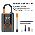 Cordless Air Pump with Display – Automatic Pressure Control