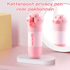 Datenschutz-Stift 2-in-1 mit Paketöffner für Thermopapier