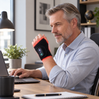 Handgelenk-Therapieband mit Rotlicht-Technologie