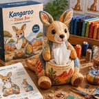 Taschentuchbox-Hülle DIY-Set mit Tierdesign