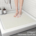 Non-slip shower mat with loofah texture – quick-drying