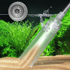 Aquarium Siphon mit Durchflussregelung und Fischnetz