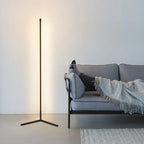 Dimmable LED Corner Floor Lamp with Remote Control