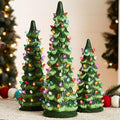 Decorative Christmas Trees with LED Lighting for the Table