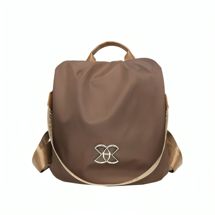 Anti-theft backpack with hidden zippers