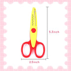 Pattern Scissors Set with 6 Scissors – Decorative Cuts for Kids