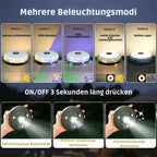 Campinglampe mit 10m RGB-Lichterkette – Atmosphäre & Sicherheit für jeden Trip