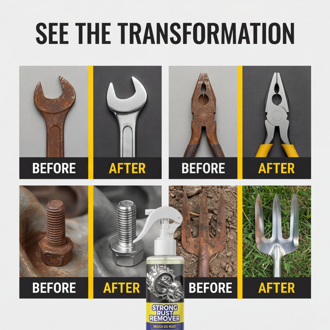 Rust Remover Spray – Dissolves Rust Without Scrubbing