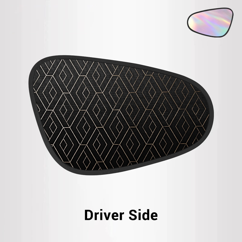 Car sunshade with UV protection – 4-piece set
