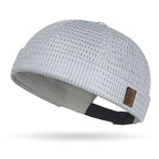 Rimless mesh cap with breathable fabric