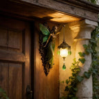 Handcrafted Mermaid Wall Light with LED Lighting