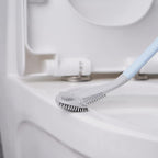 Toilet brush with long handle – Triangular TPR brush head