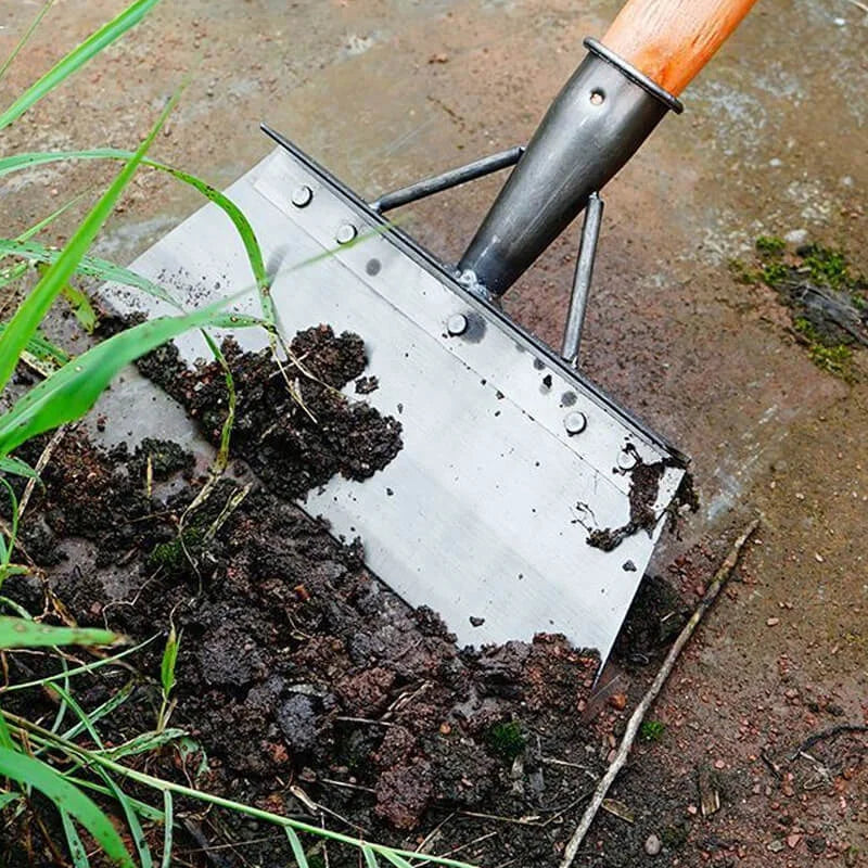 Stainless Steel Shovel Head for Cleaning and Weed Removal