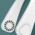 Tragbarer Nackenventilator mit Freisprechtechnik