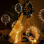 LED Balloon Set with 10 Pieces – Warm Glow for Every Occasion